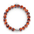 Glowing Ember | .925 Sterling Silver | Firefly Glass Bracelet